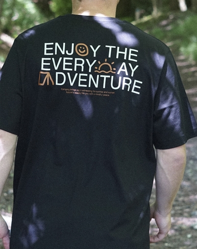 Elsk - Enjoy BP Mens Relaxed T-shirt - Black